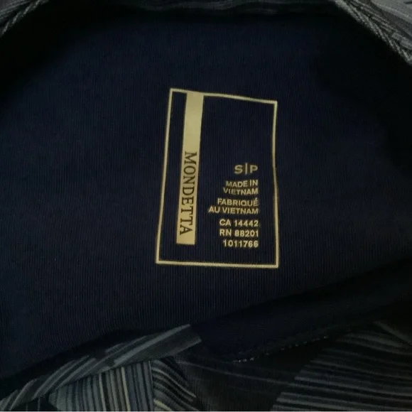 Mondetta Navy Abstract Mini Dress - Picture 6 of 7